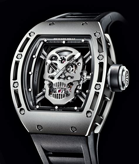 richard mille skeleton watches|richard mille skull watch price.